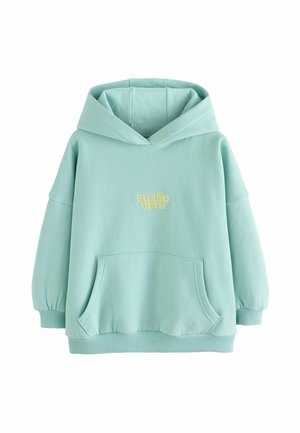 Džemperis su gobtuvu - green studio aura