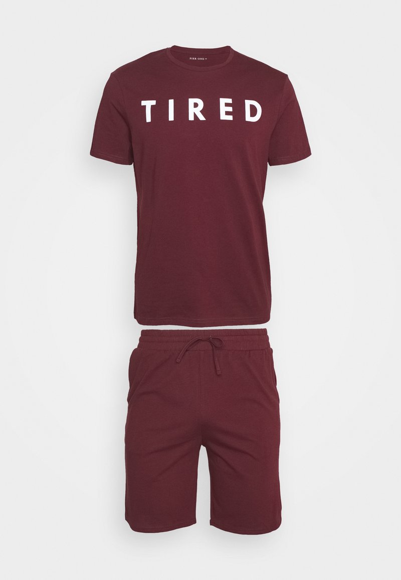 Pier One Conjunto de pijama - bordeaux