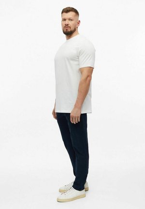 s.Oliver, S.OLIVER HERREN T-SHIRT MIT LOGO-PRINT | 2 STÜCK  - T-Shirt basic - x weiß