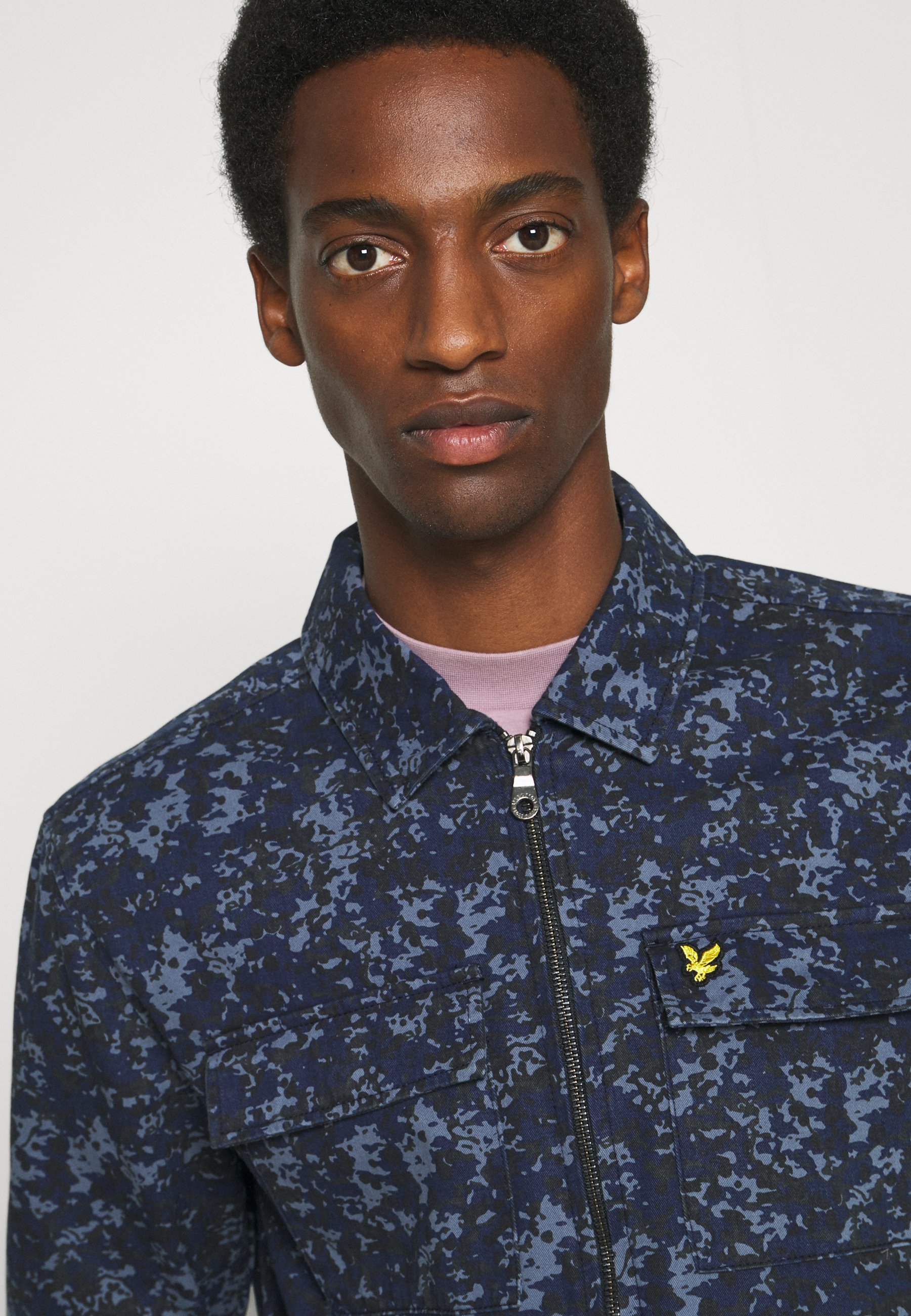 Lyle \u0026 Scott EARTH PRINT OVERSHIRT 