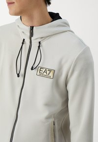 EA7 Emporio Armani Felpa con zip - beige