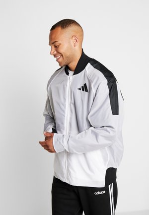 adidas Performance OVERSIZE STREET ATHLETICS JACKET - Giacca sportiva - white