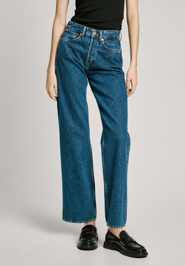 HW ROBYN - Jeans Straight Leg - dark rigid