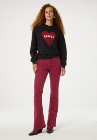 Fabienne Chapot TERRY HEART - Strickpullover - black