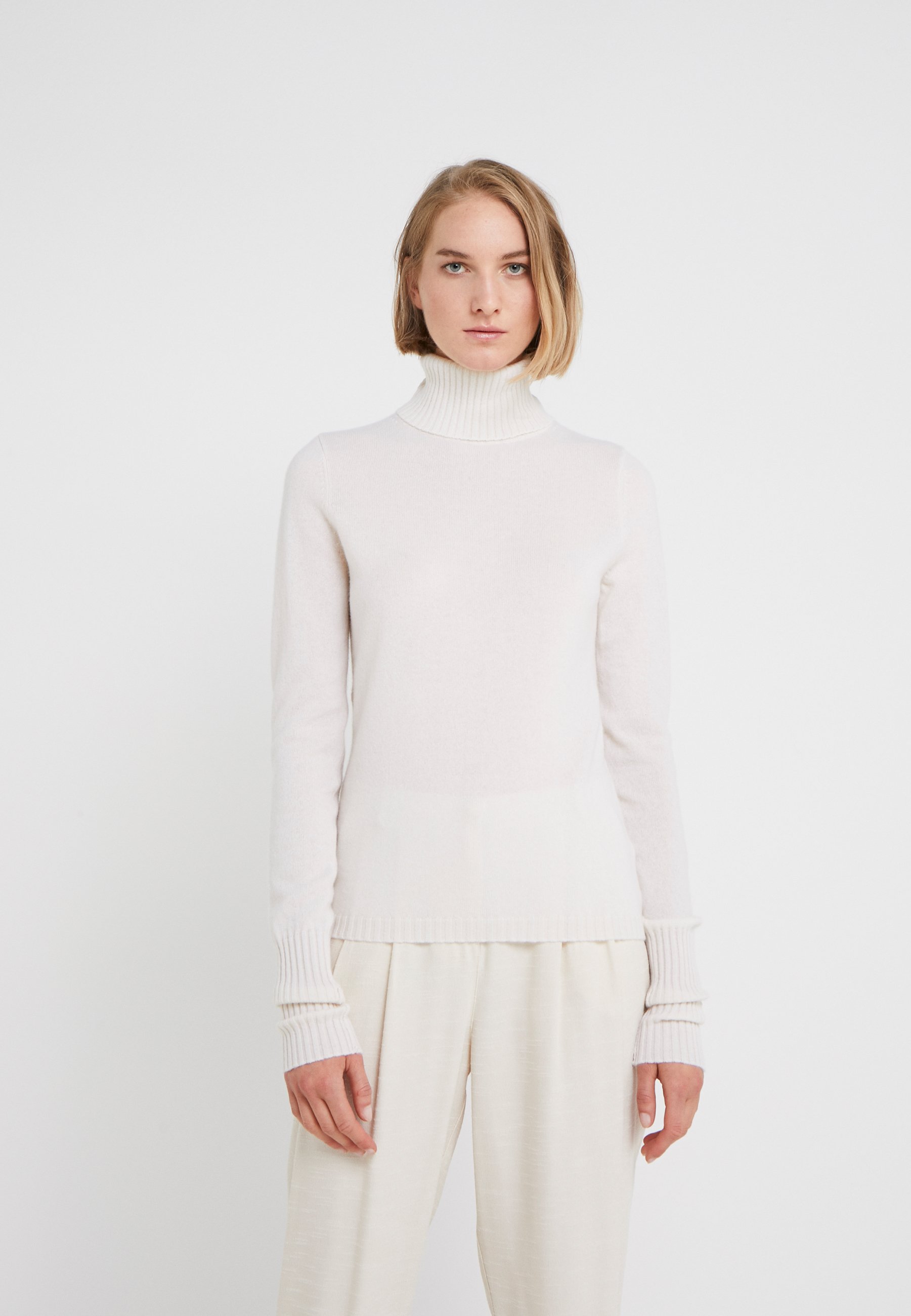 FTC Cashmere ROLLNECK Strikkegenser pristine white FTC Cashmere Strikkegenser - pristine white