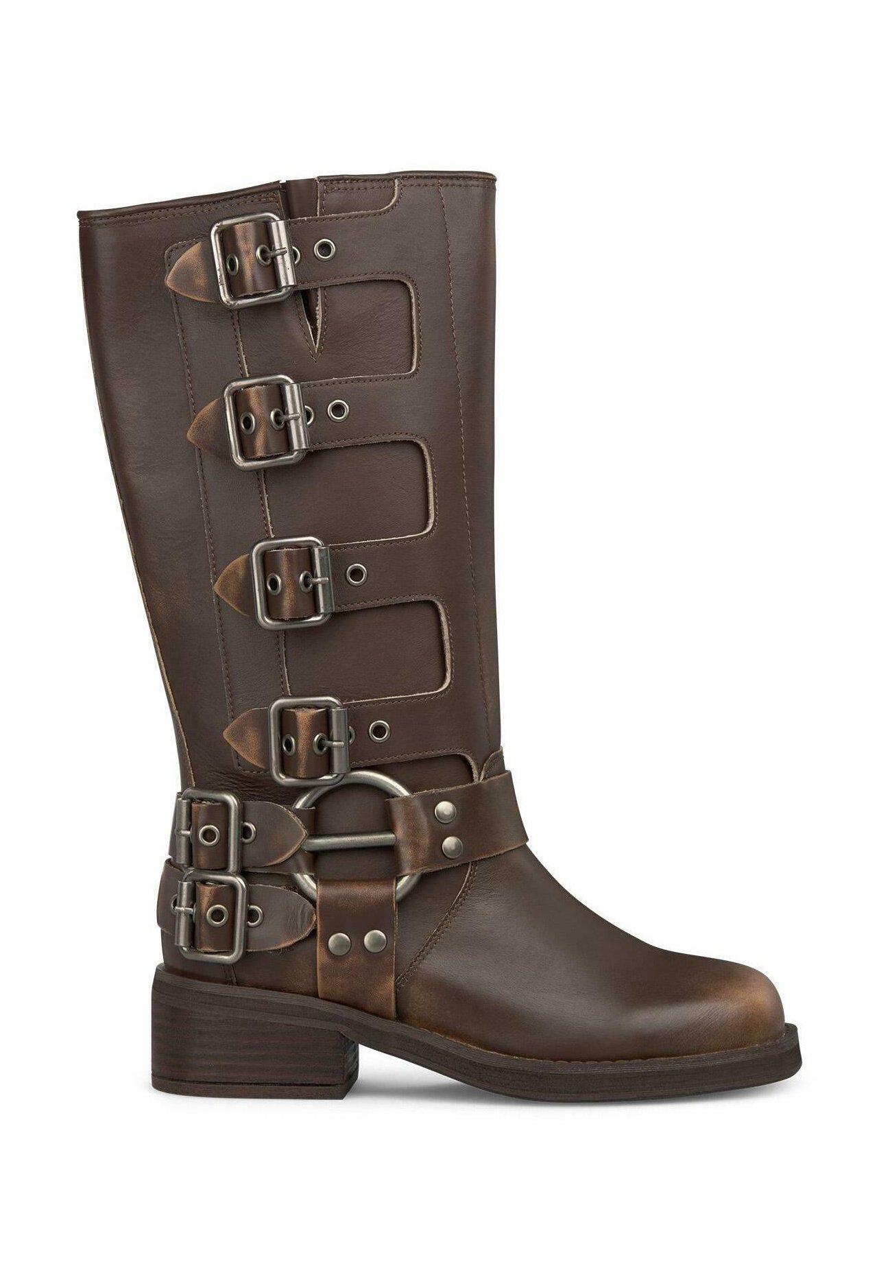 Alma en Pena Cowboy/Biker boots marrón oscuro/dark brown Zalando