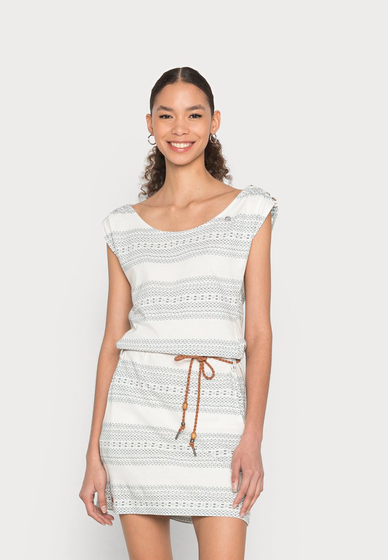 Damen Kleider | Ragwear CHEGOJerseykleidwhite/weiß - DH79821 Damen Kleider | Ragwear CHEGOJerseykleidwhite/weiß - DH79821