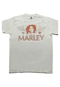 Paradiso Clothing BOB MARLEY DIAMANTE WINGS - Print T-shirt - white