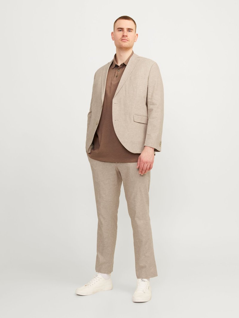 Jack & Jones PREMIUM - JPRRIVIERA LINEN MIX SUIT SLIM FIT PLUS - Anzug - travertine, Vergrößern