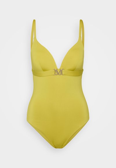 Max Mara Beachwear Kopalke - olive green