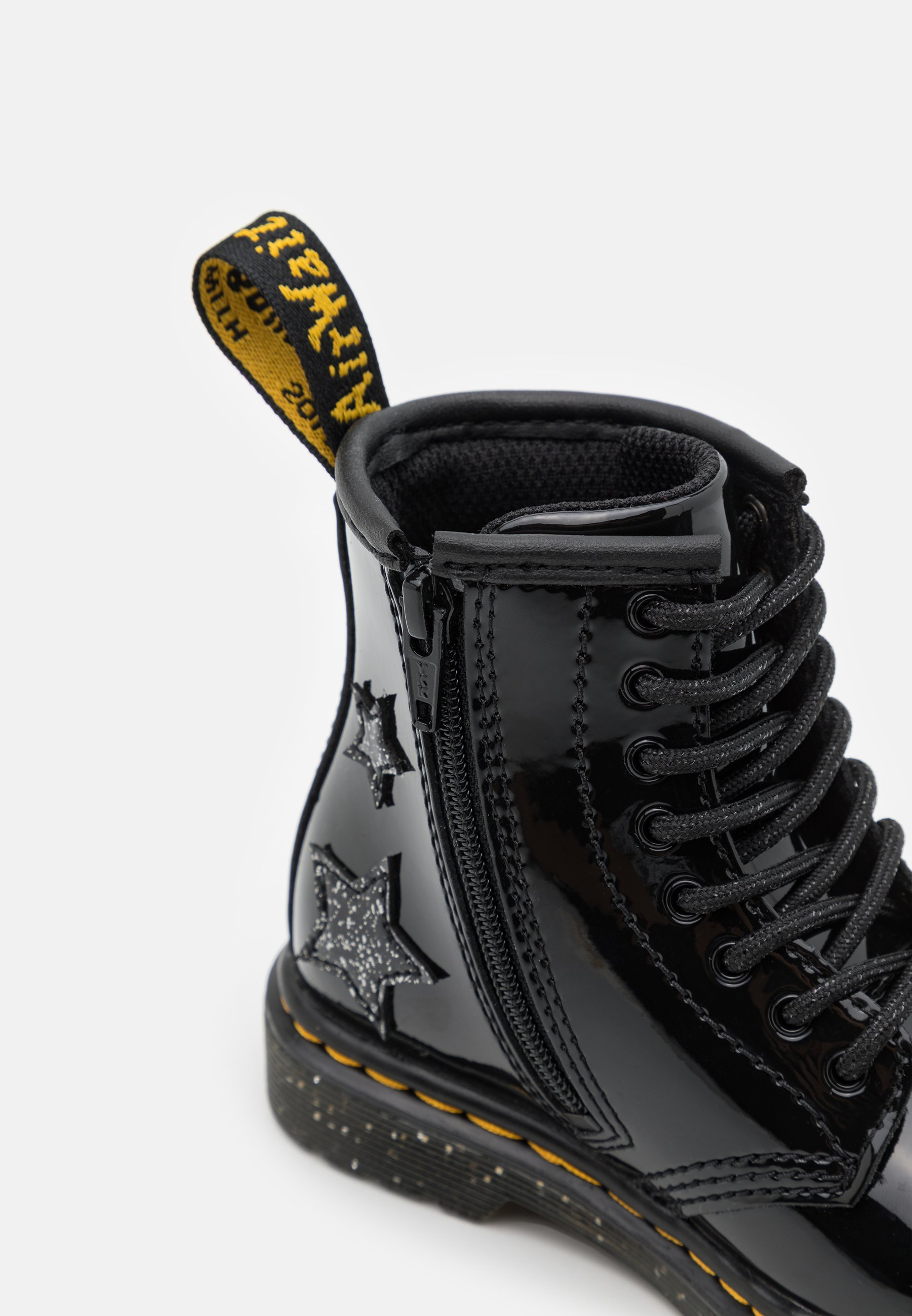 Dr. Martens 1460 - Veterboots - black/lamper/cosmic glitter/Zwart -  Zalando.nl