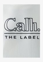 CALLI THE LABEL - T-Shirt print - white blk logo/weiß - Zalando.at