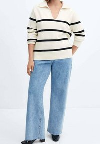 Mango Strickpullover - off-white