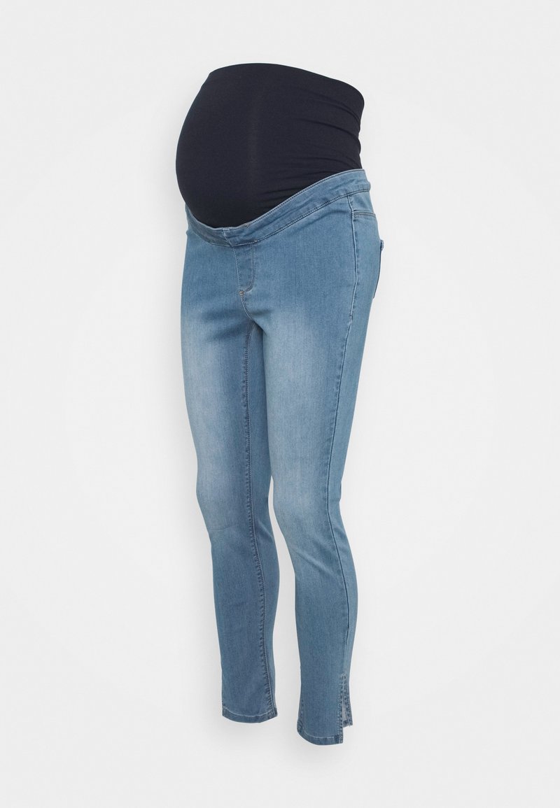 Missguided Maternity Jeans Skinny Fit blauw