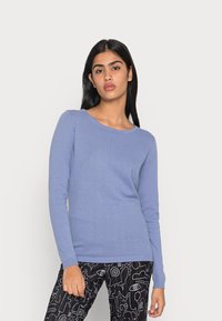 Vero Moda VMCARE STRUCTURE O-NECK - Camisola - purple impression