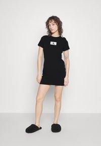 Calvin Klein Underwear NIGHTDRESS 1996 LOUNGE - Camisa de dormir - black