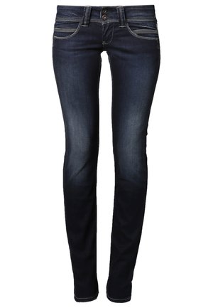 Vaqueros rectos - dark-blue denim