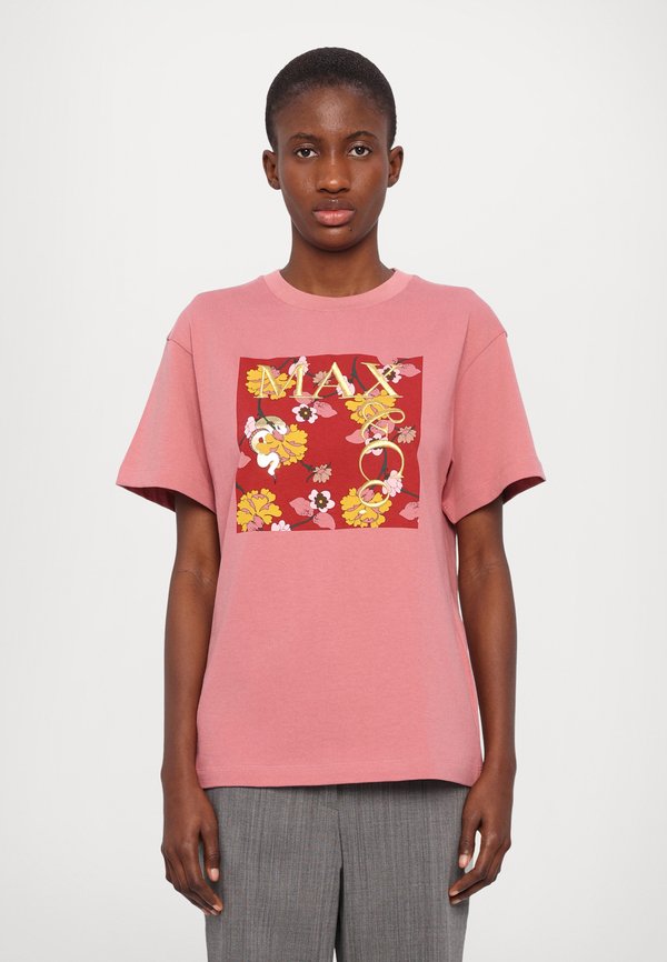 SAUL - Print T-shirt - dust rose