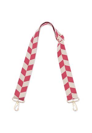 JEANNE SHOULDER STRAP - Rejsetilbehør - herringbone pink