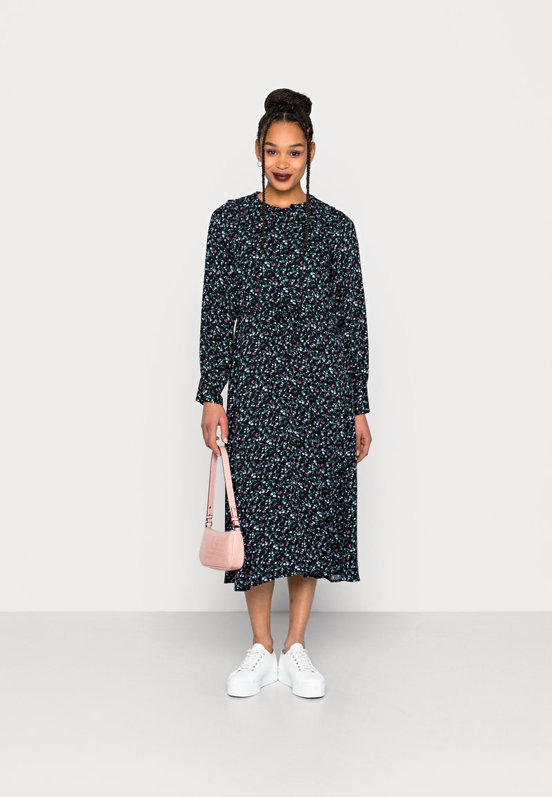 Damen Freizeitkleider | YAS YASBALARA MIDI DRESS Freizeitkleid black/balara/mehrfarbig - MN55089 Damen Freizeitkleider | YAS YASBALARA MIDI DRESS Freizeitkleid black/balara/mehrfarbig - MN55089