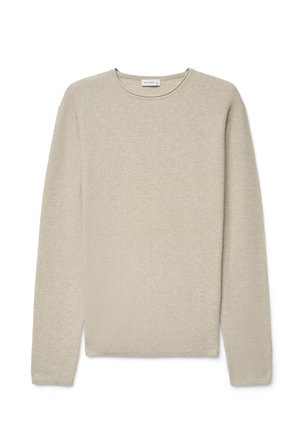 Calliope, MAGLIA TINTA UNITA - Strickpullover - beige melange
