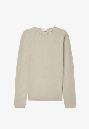 Calliope, MAGLIA TINTA UNITA - Pullover - beige melange