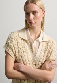 Stefanel Strickpullover - cream