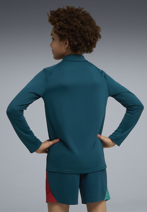 PUMA PORTUGAL TRAININGSTOP - Long sleeved top - ocean tropic-silver mist — photo 2