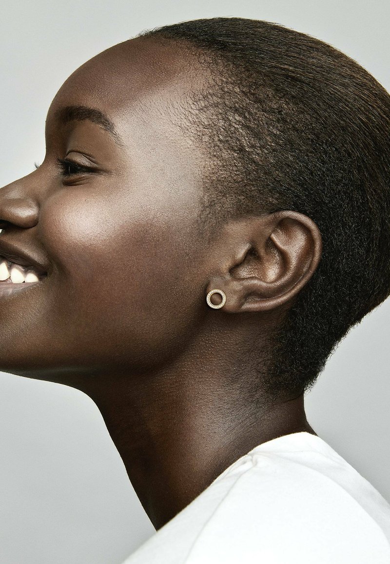 Pandora FOREVER - Náušnice - gold plated