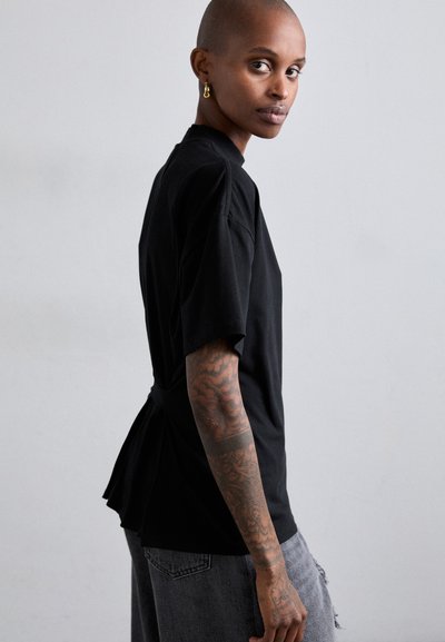 Proenza Schouler White Label MIRA - Jednoduché tričko - black