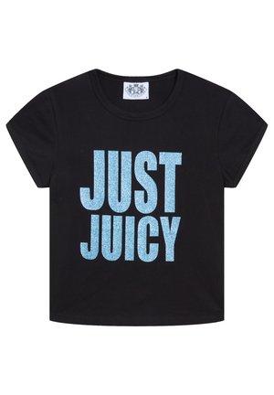 Juicy Couture, JUST JUICY CAP SLEEVE BABY - T-shirt print - black