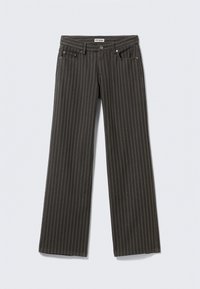 Nohavice - dark grey stripe