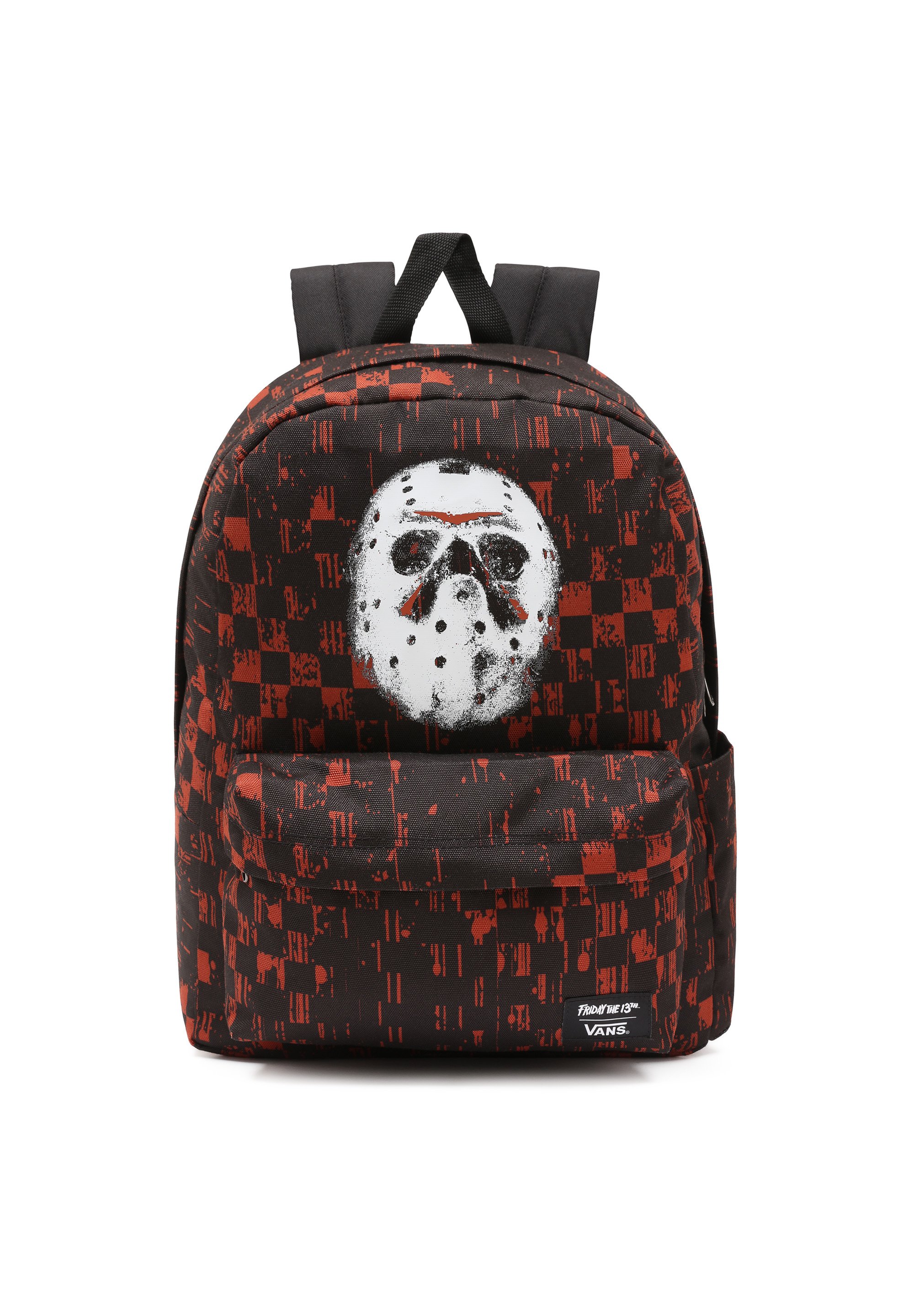 multi coloured vans backpack