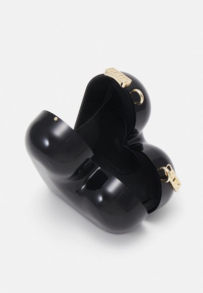 GCDS HEART BAG - Torbica - nero