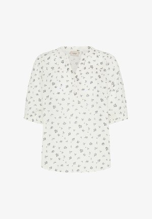 Fransa, FRBOBBI BL - Bluse - cream/w brown/blue floral