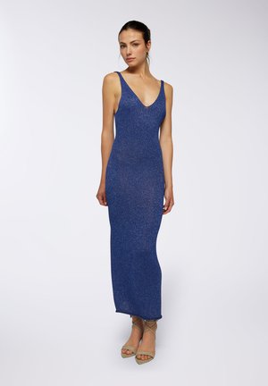 Vestito lungo - bluette