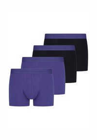 Bruno Banani 4ER PACK RETRO - Boxer brief - schwarz   lila