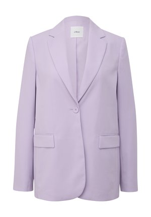 s.Oliver BLACK LABEL MIT CRÊPESTRUKTUR - Kurzmantel - lavendel