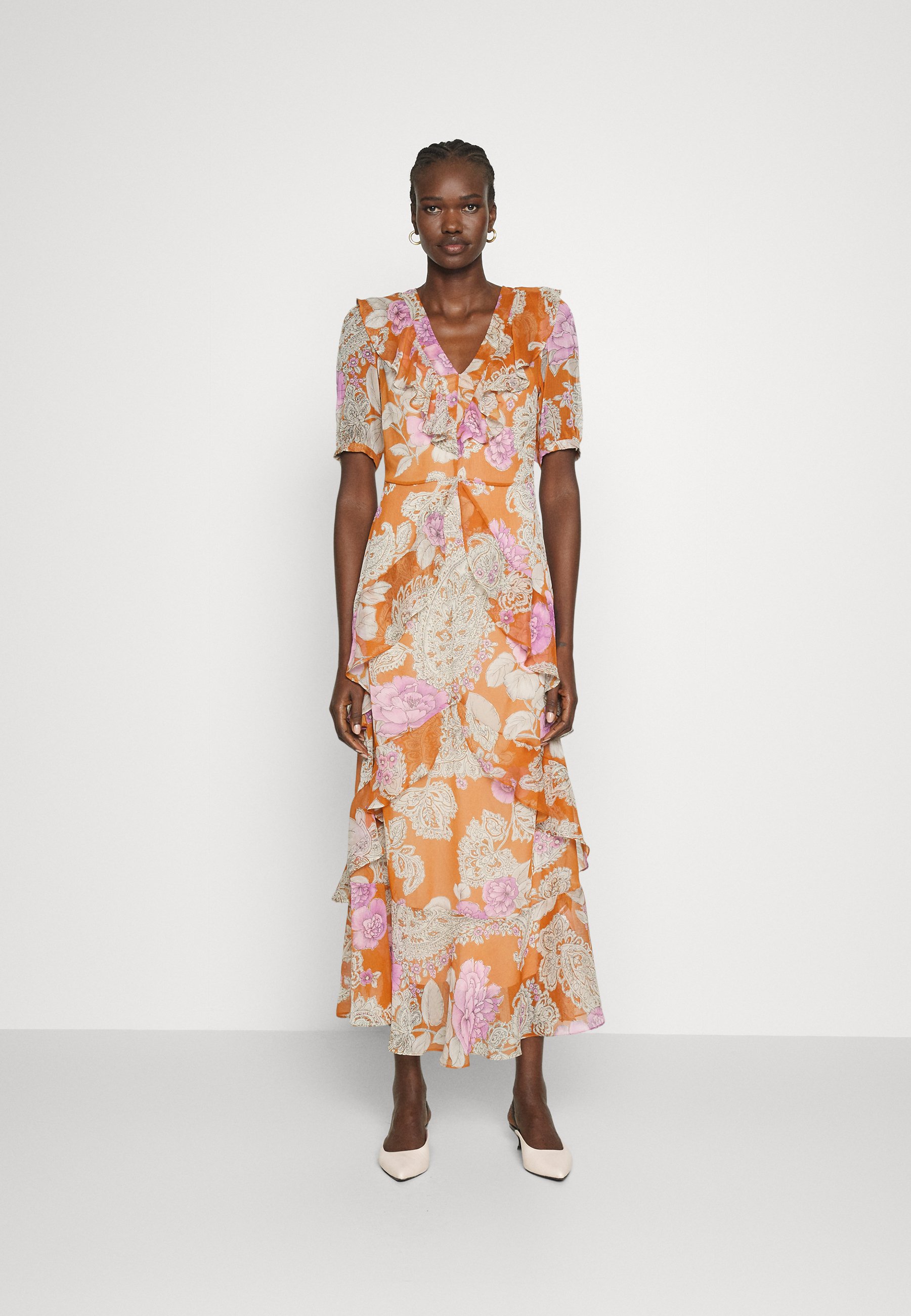 Floral Twin Set Robe Longue Twin Set Robe Longue Twinset Robe Longue