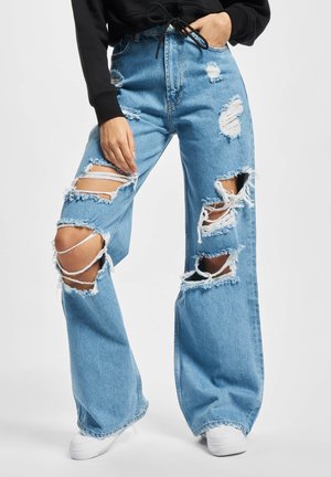 2Y Premium CARLA  - Flared Jeans - blue