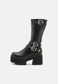 NO SURPRISES - Cowboy- / Bikerboots - black