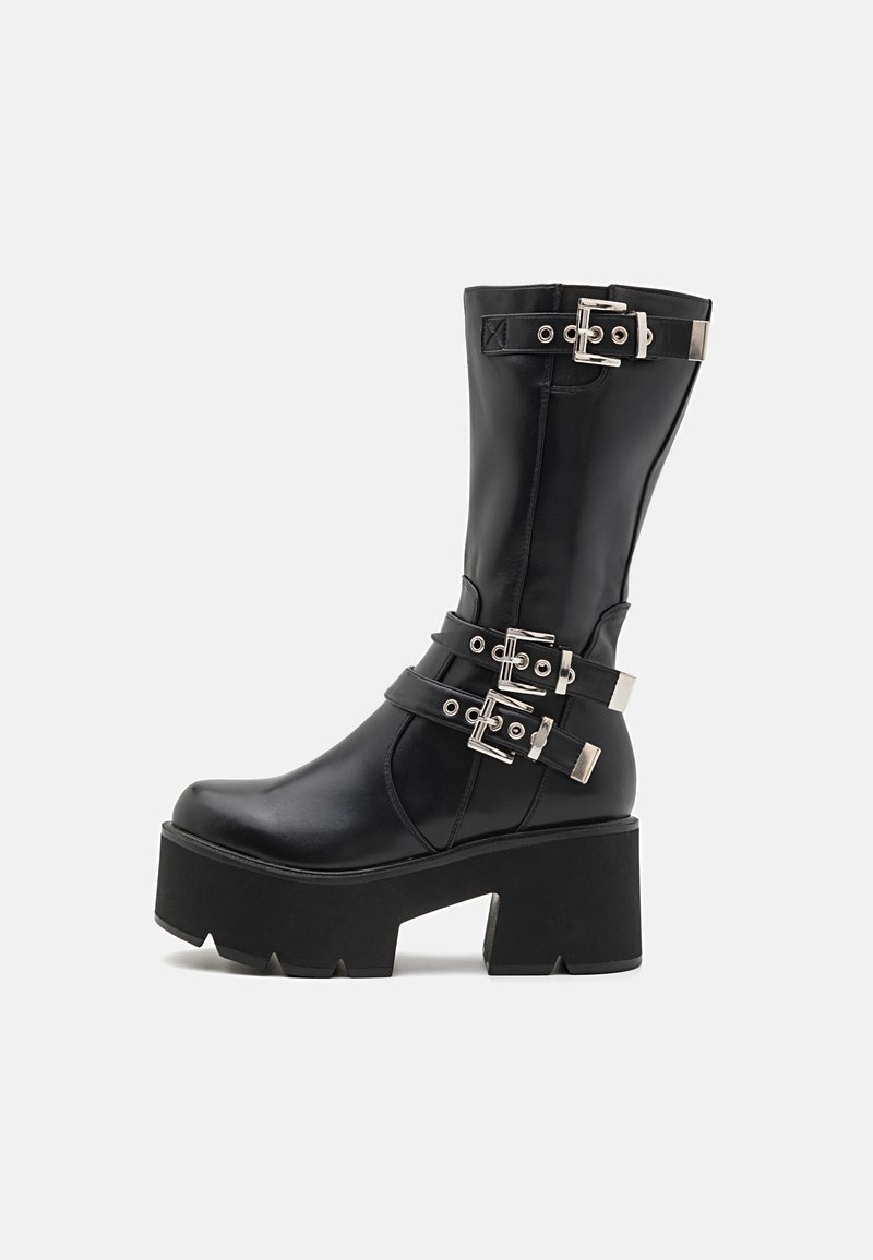 LAMODA NO SURPRISES - Cowboy- / Bikerboots - black