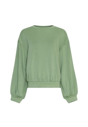 MSCH Copenhagen, MSCHBRIONNA IMA Q SWEATSHIRT - Sudadera - green eyes