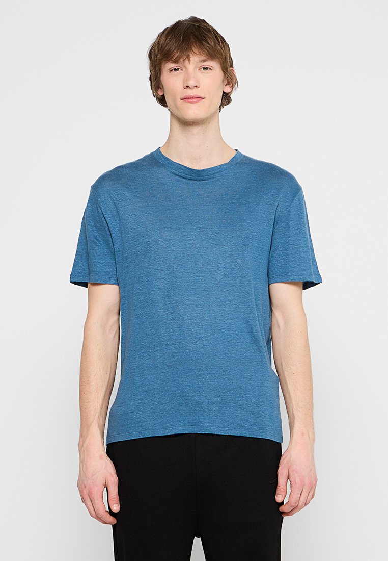 sandro T-shirt basic blauw