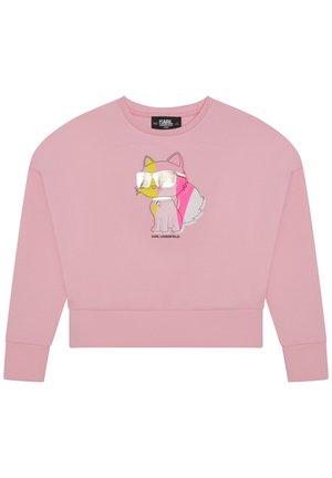 Sweatshirt - pink  washed pink