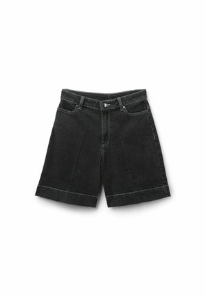 Tezenis, CONTRASTING SEAMS - Jeans Shorts - black