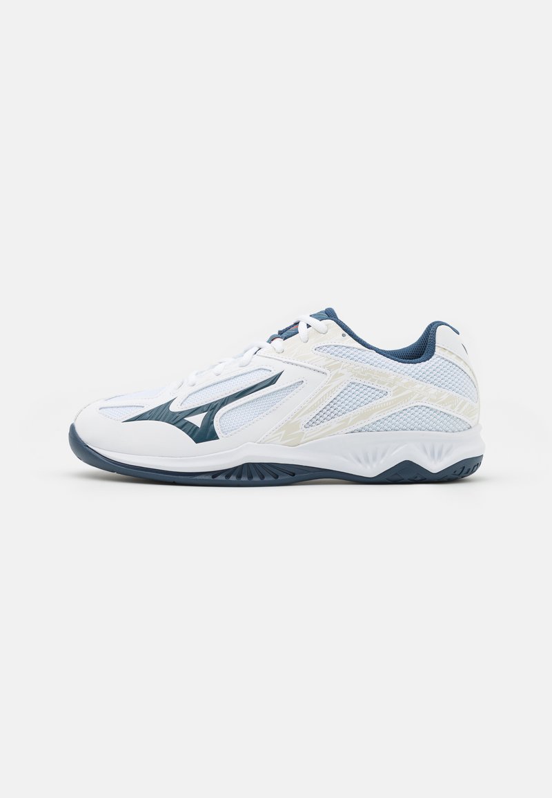Mizuno THUNDER BLADE 3 Volleyball shoes white/dark denim/white