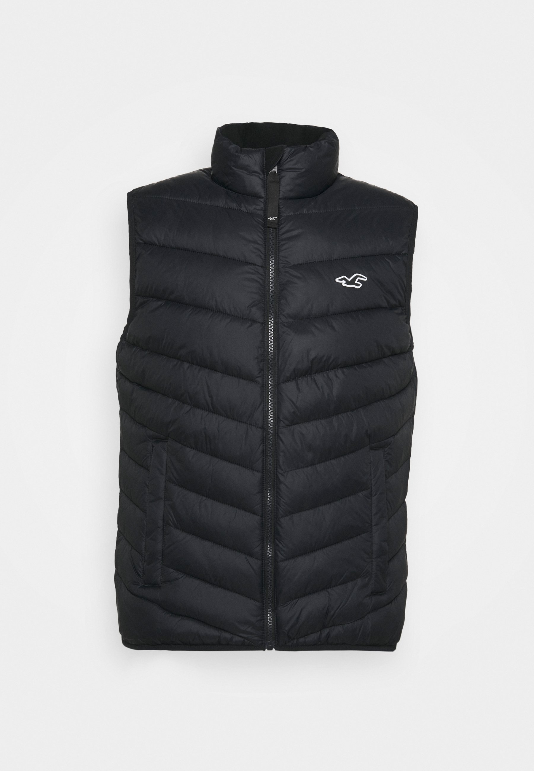 hollister navy coat
