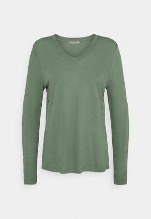 Topper langermet - light green