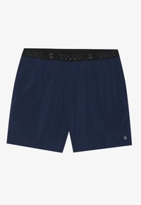 REGULAR FIT SPORT SHORTS WITH LOGO WAISTBAND - Calções - dark blue